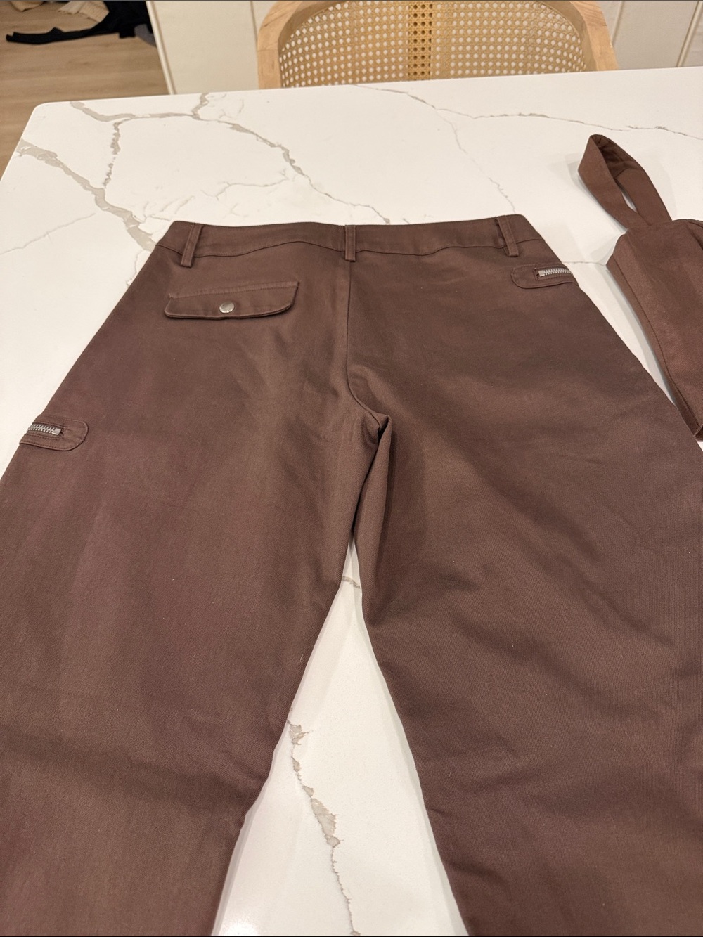 Revolve Brown Pants & Corset Set - Picture 2 of 7